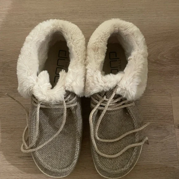 Gray Hey Dude Shoes - Picture 5 of 5